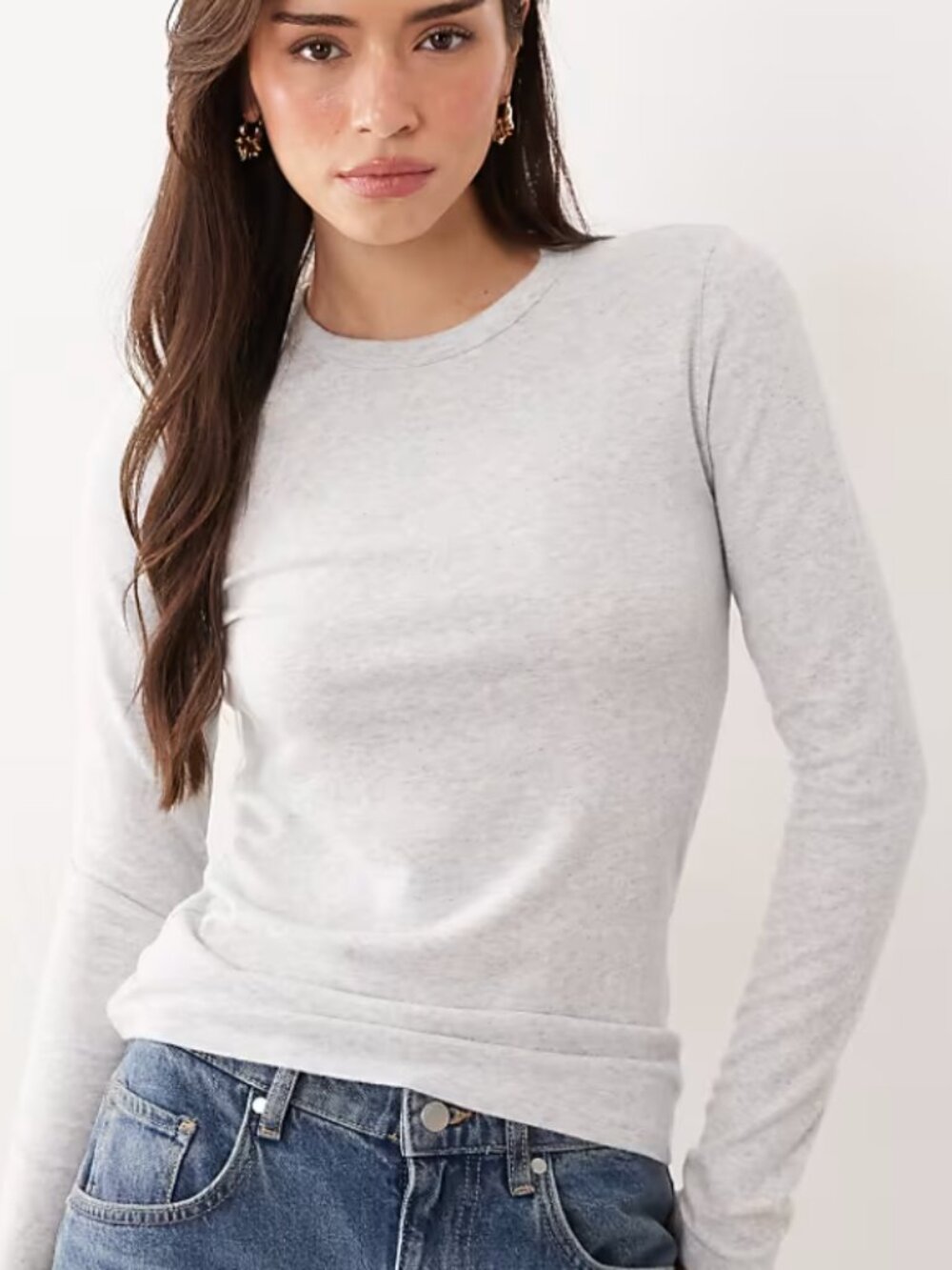 SIZE SMALL: Abercrombie double-lined basic stretchy long sleeve